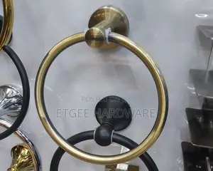 Towel Ring Antique Brass