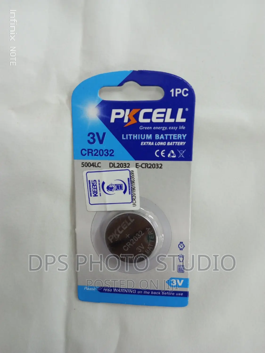 Pkcell CR2032