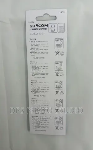 Suncom LR 44 Battery