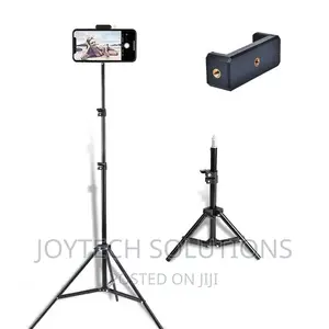 Phone Tripod Stand, 2.1 Meter High, Ball Tilt Joint Pn Hol
