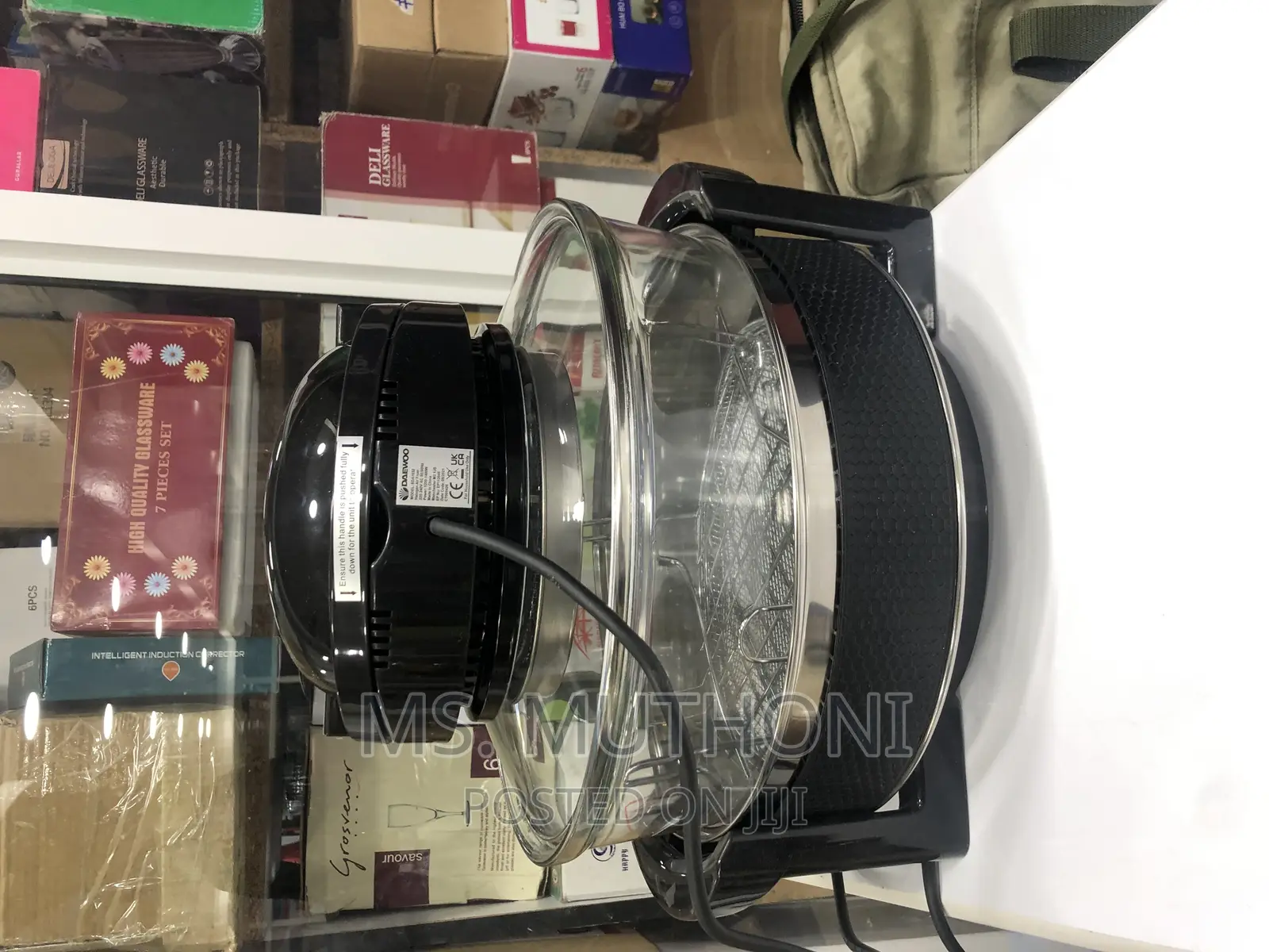 *Daewoo Halogen Oven 12 Litre Expandable to 17 Litres