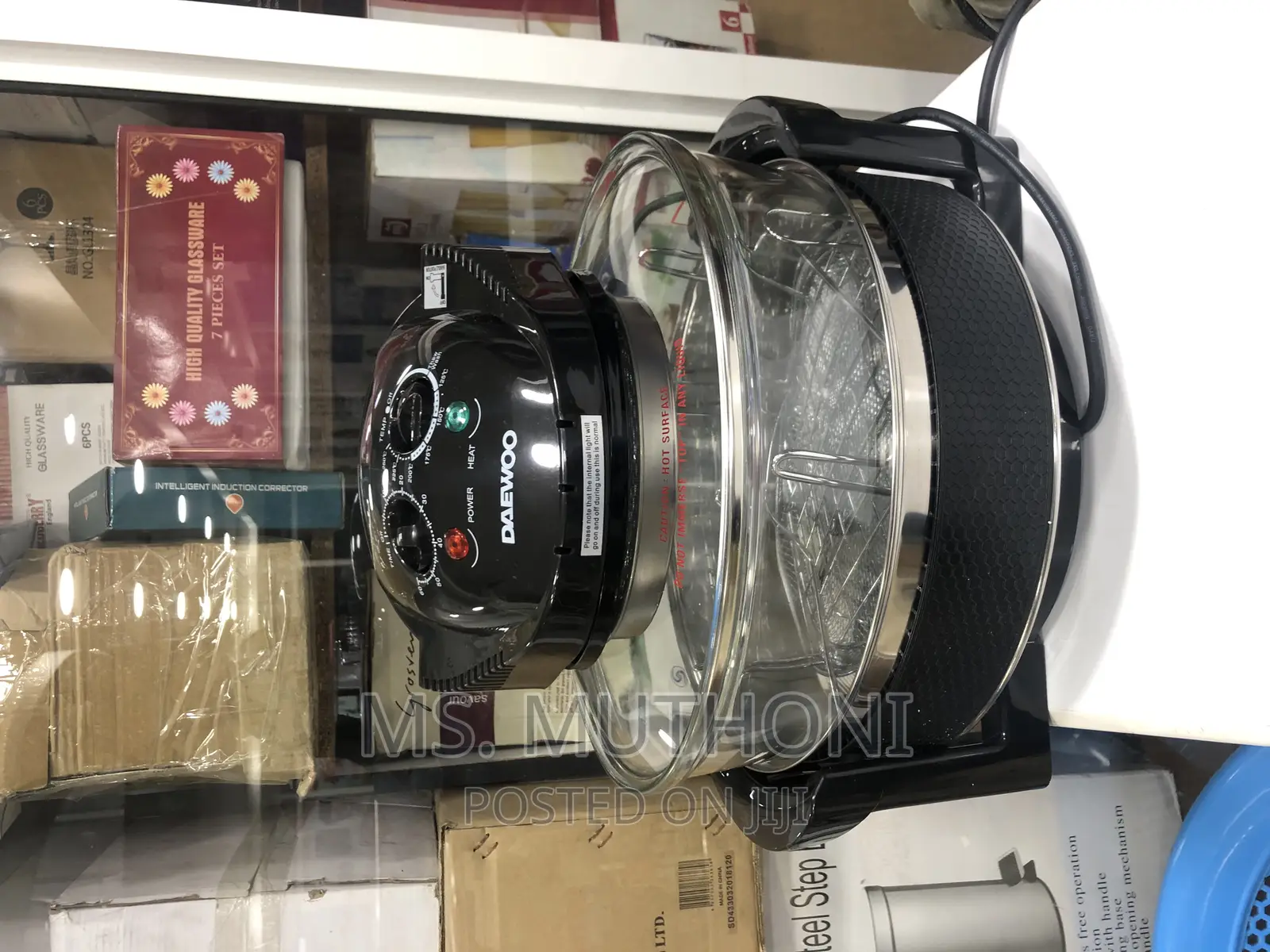 *Daewoo Halogen Oven 12 Litre Expandable to 17 Litres