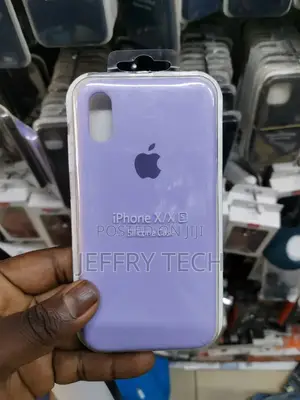 Silicone Case for iPhone X/Xs (Light Purple)