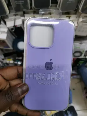 Silicon Back Case for iPhone 13 Pro - Purple