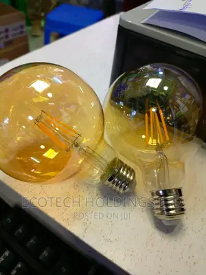 4wts Circular Warm White Filament Bulbs.
