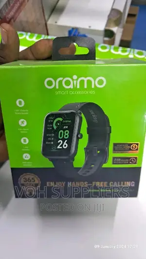 Oraimo Smart Watch With Digital Display.