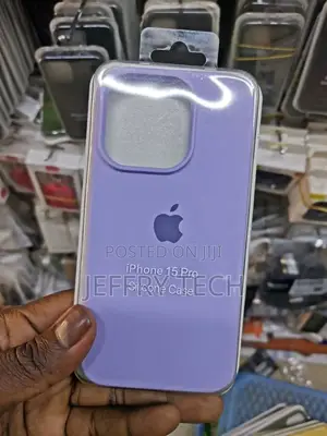 Silicone Case for iPhone 15 Pro – Sleek Protection | Light P