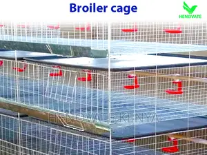 Broiler Cage With Automatic Harvesting System