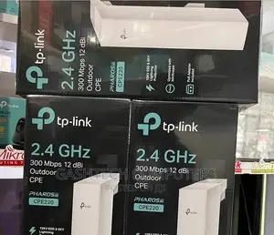 Tp-Link Cpe220 2.4ghz 300mbps 12dbi Outdoor Cpe (Cpe220)