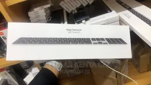 Apple Magic Keyboard With Touch ID and Numeric Keypad Black