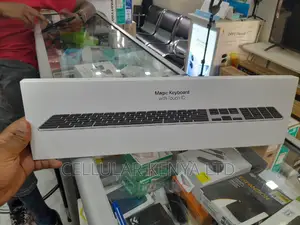 Apple Magic Keyboard With Touch ID and Numeric Keypad Black