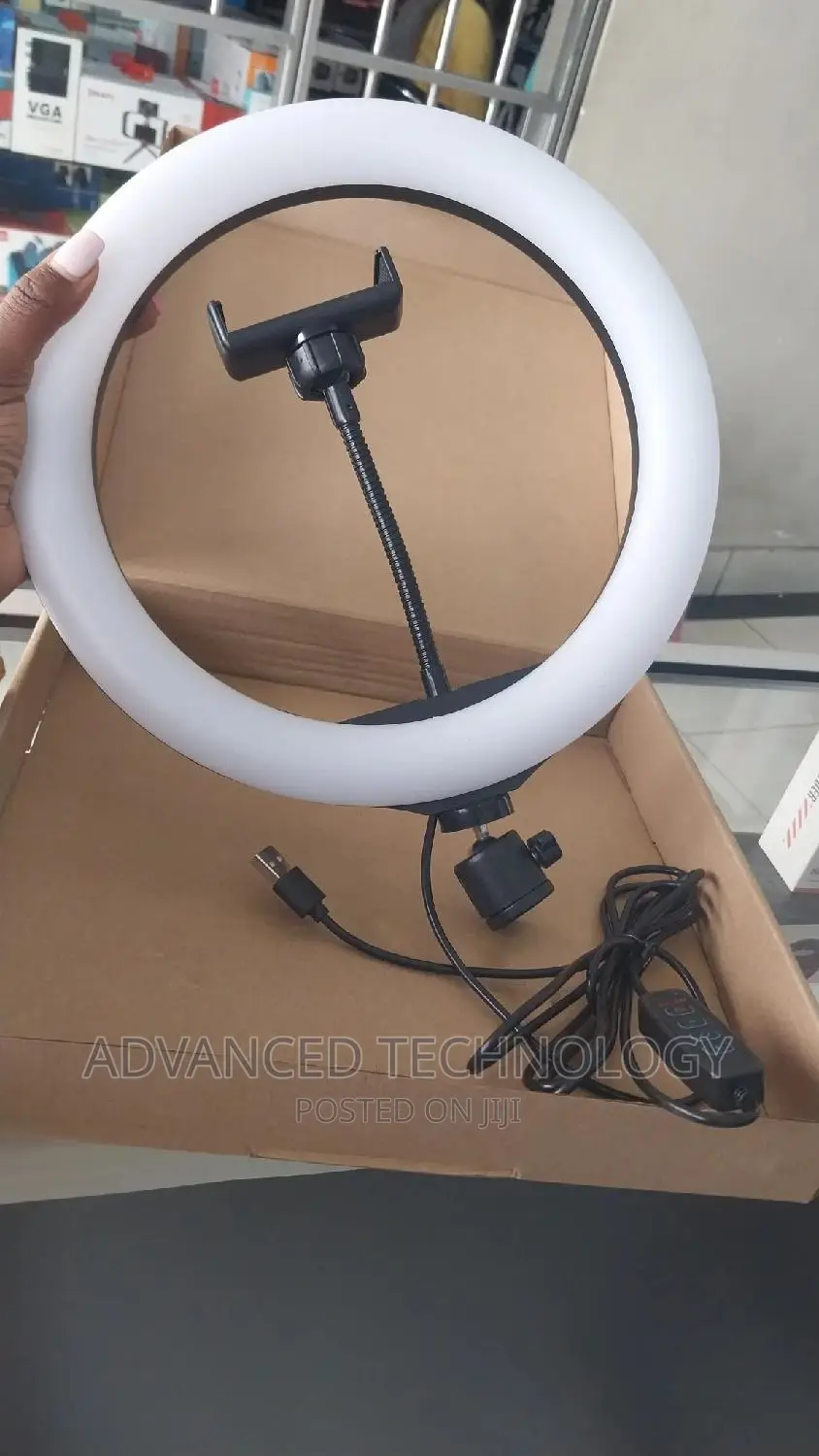 Ringlight 10" With Stand 2.1 Tall