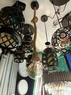 Rope Single Pendant Light
