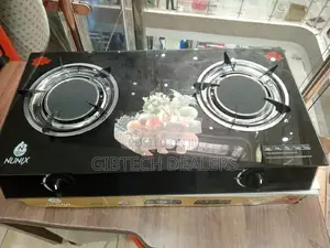 'Nunix 2 Burner Infrared Cooker Glass Top