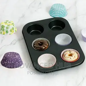 6holes Nonstick Cup Cake Tray