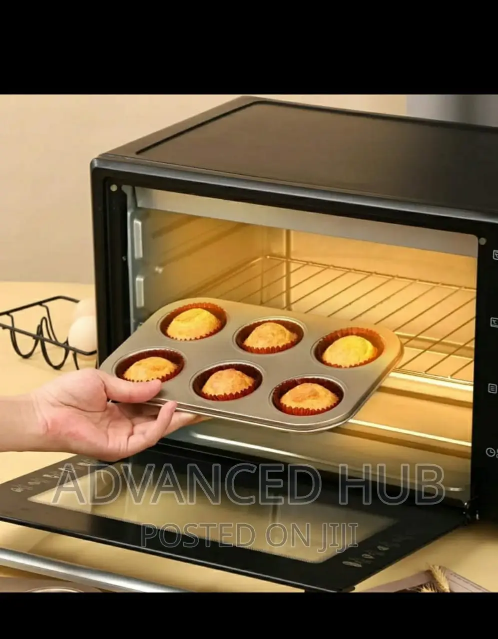 6holes Nonstick Cup Cake Tray