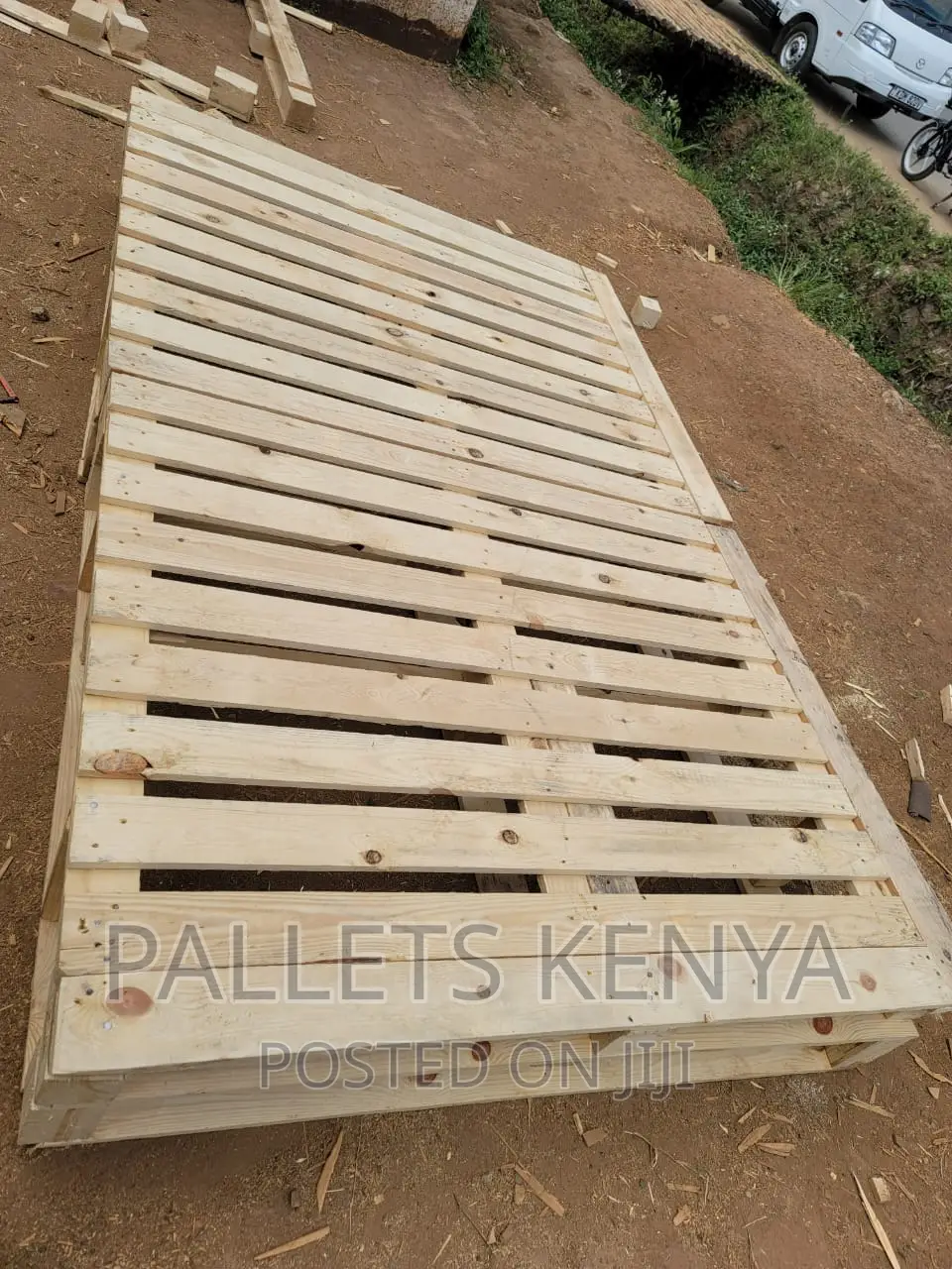 Pallet Bed- 4*6 DIY Pallet Bed. (DS06)