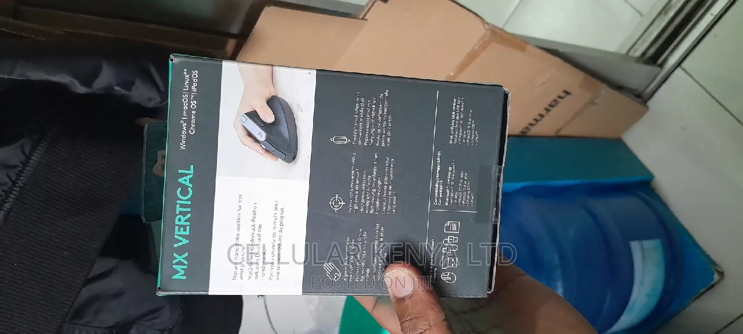 Logitech MX Vertical Advanced Ergonomic Mouse