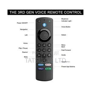Fire Stick 2nd Gen 3rd Gen Lite Remote