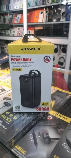 Awei P36K 50000mah Portable Powerbank.