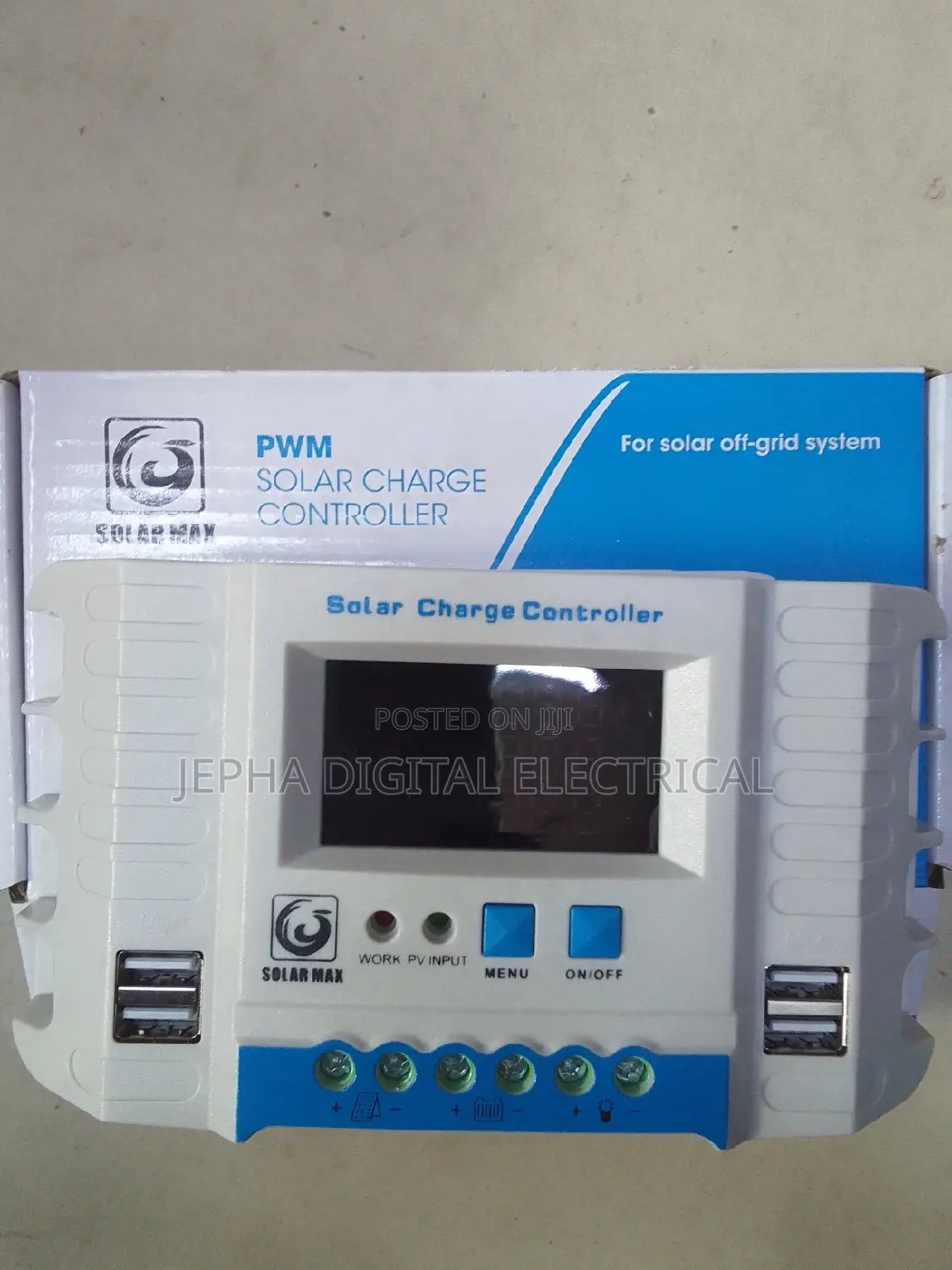 Solar Charge Controller 20A,Max 520wts