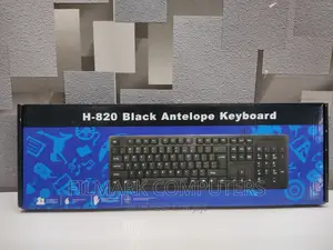 HP H-820 Black Antelope Wired Keyboard