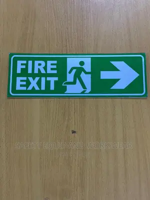Discounted Price Reflective Fire Exit Signs