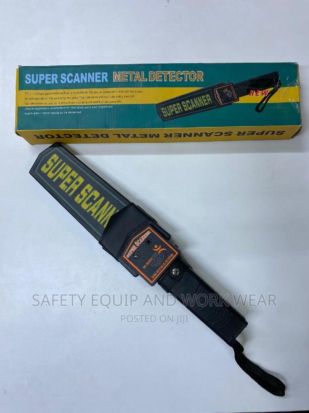 Security Garret Scanner - main view