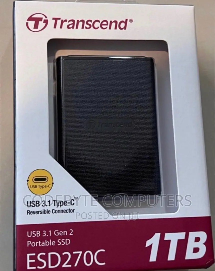 Transcends 1tb SSD (Esd270c)