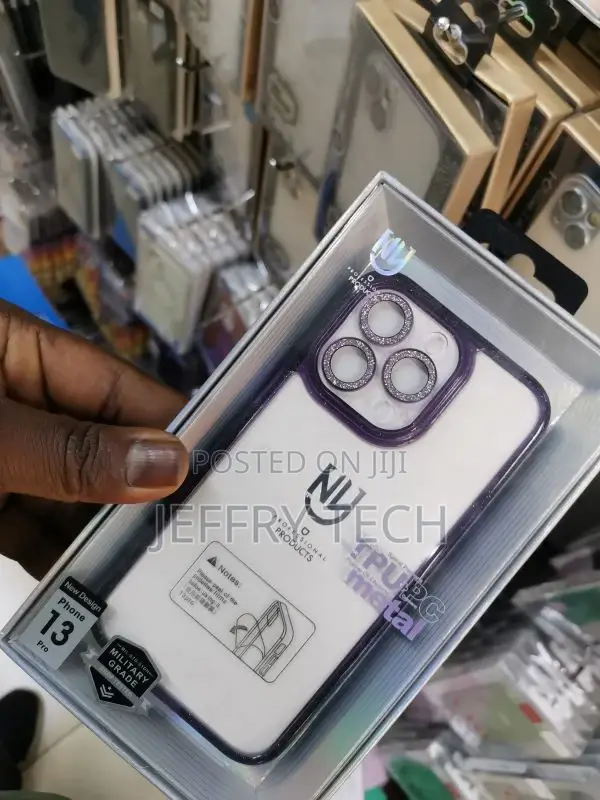 iPhone 13 Pro Case With Bling Camera Lens Protector Cover Cu