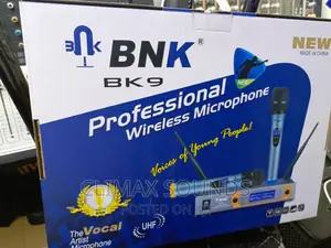 BNK Bk 9 Professional Wireless Microphone ;: