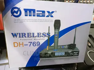 Wireless Microphone Max 769 Professional Wireless '