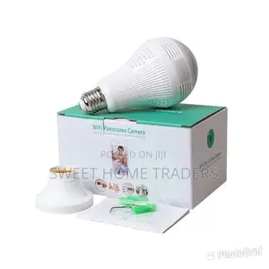 Nanny Camera -HOME CCTV Bulb - 360 Degrees Angle