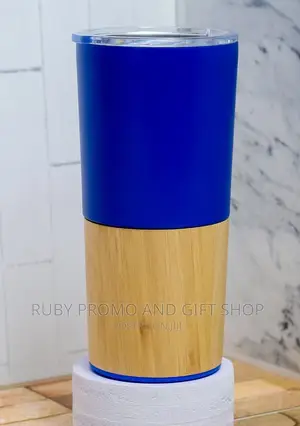 Sleek Design Wooden Thermo Mugs