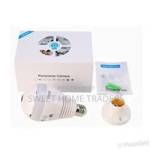 Nanny Camera -HOME CCTV Bulb - 360 Degrees Angle: