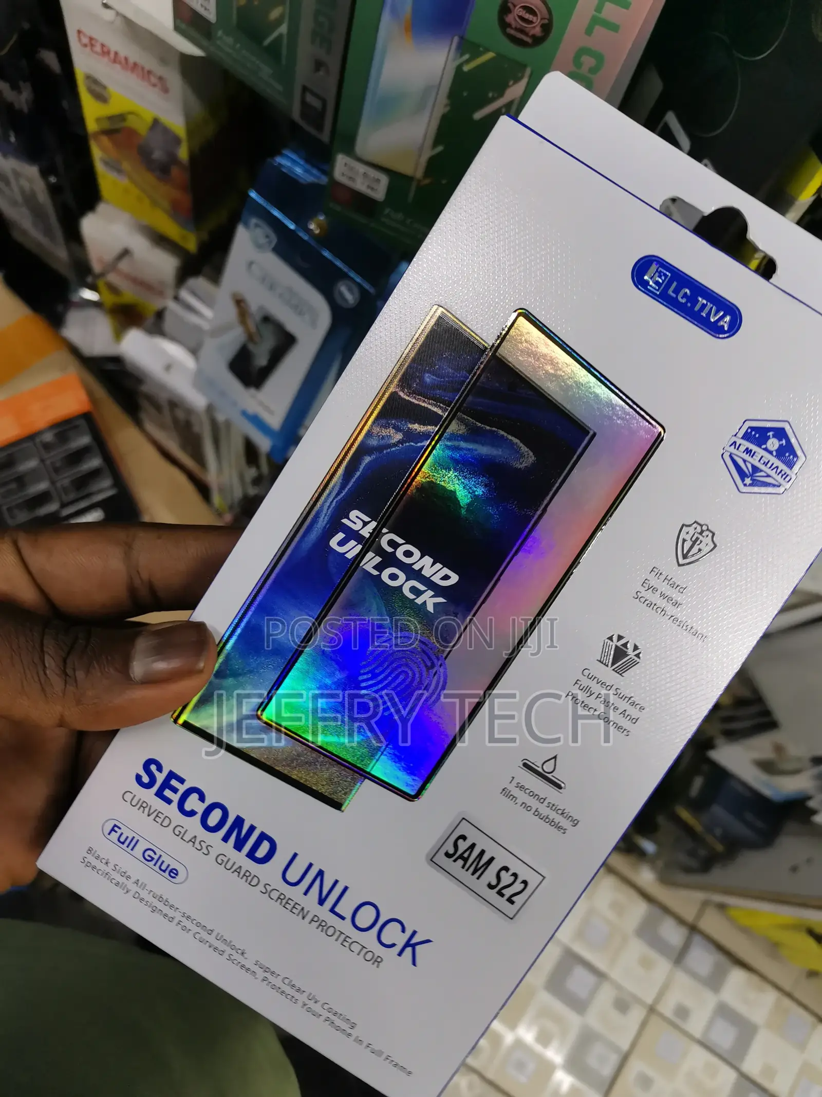 Transparent Screen Protector for Samsung Galaxy S22