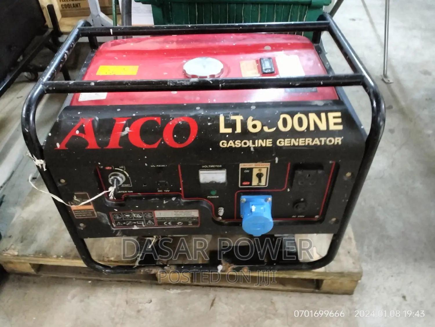 6kva Generator for Hire.