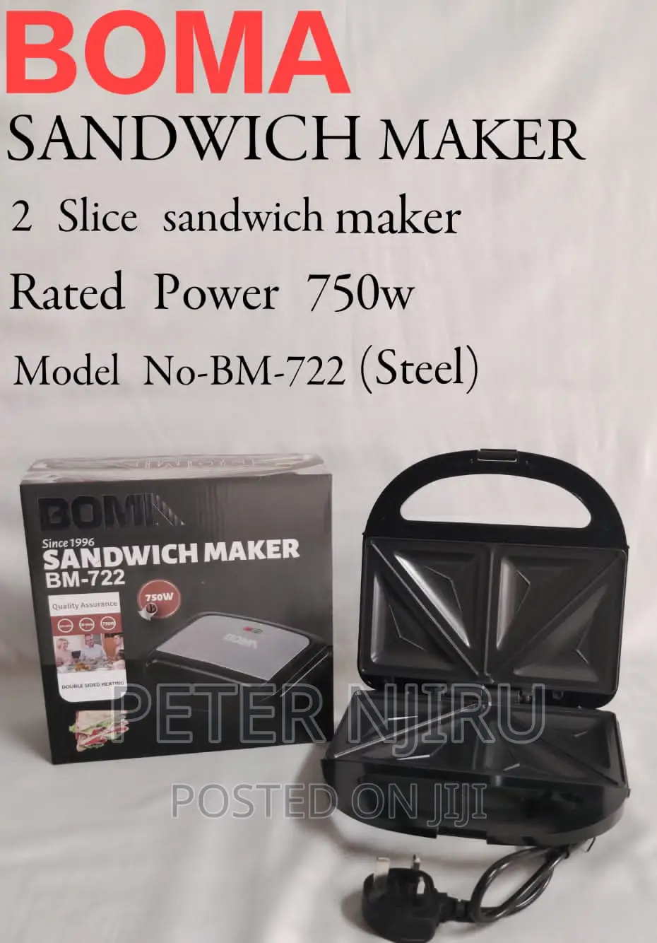 2 Slice Sandwich Maker