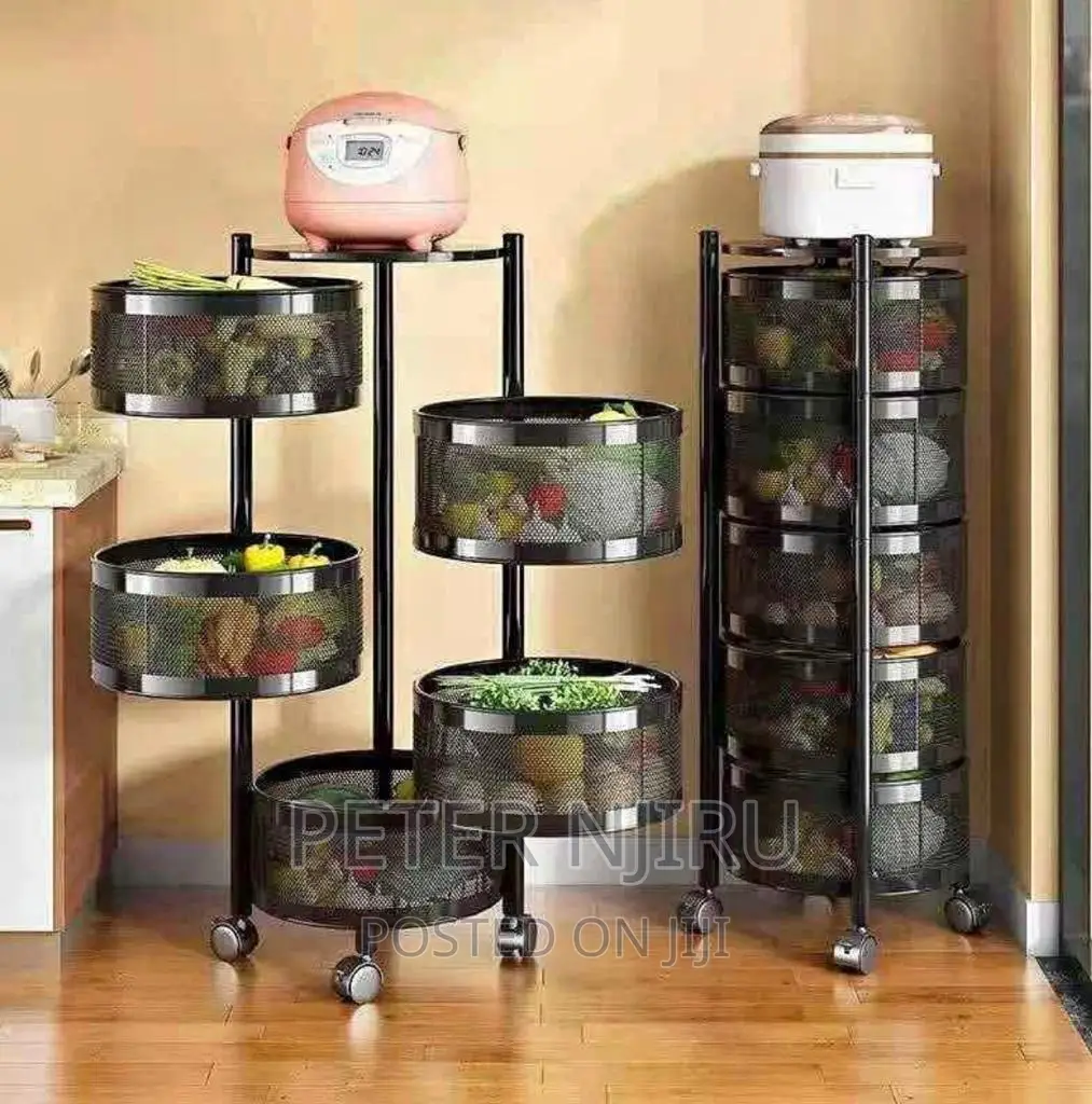 5 Layer Round Fruit Rack AVAILABLE