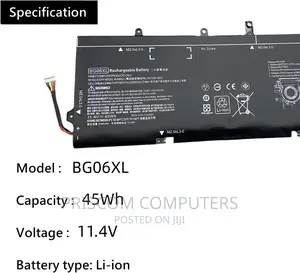 HP Elitebook 1040 G3 BG06XL Battery