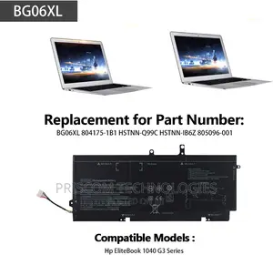 HP Elitebook Folio 1040 G3 Battery Bg06xl Bg06045xl Bg06