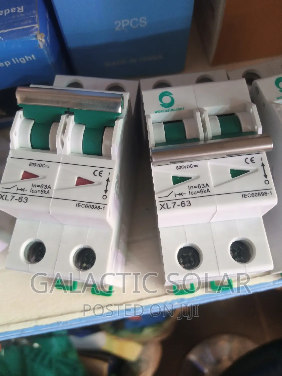 DC MCB 63A 800V