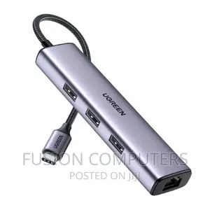 Ugreenusb-Ctousb3.0hub+Gigabit Ethernet Withusb-C PD CM475