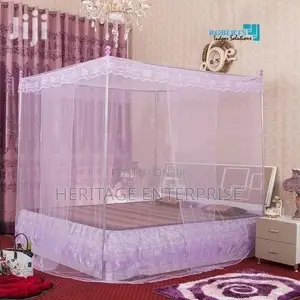 Four Metallic Stand Mosquito Net 4 by 6