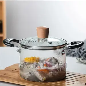 3.5 L HIGHLY HEAT RESISTANCE Borosilicate Cooking Pot