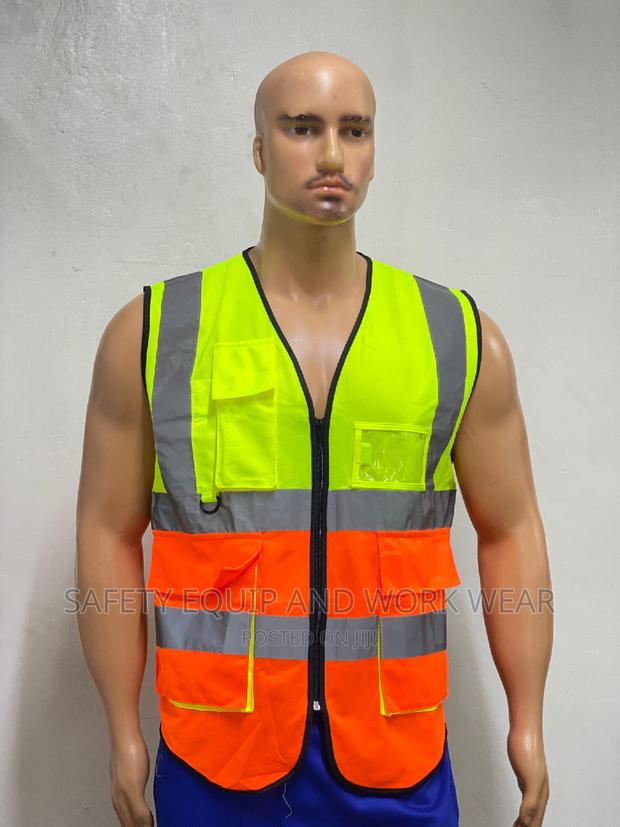 Two Colour Reflector Vest - thumbnail 2