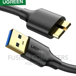 UGREEN USB-A 3.0 to Micro USB 3.0 Male Cable 0.5m – US130