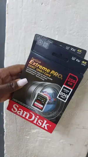 256gb Sd Extreme Pro 200mbs