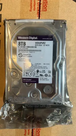 8tb Wd Purple Surveillance Hard Disk