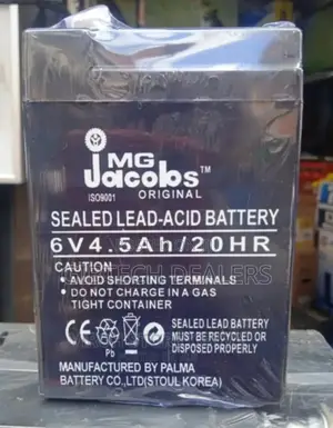 6v 4.5ah Jacobs Battery Available